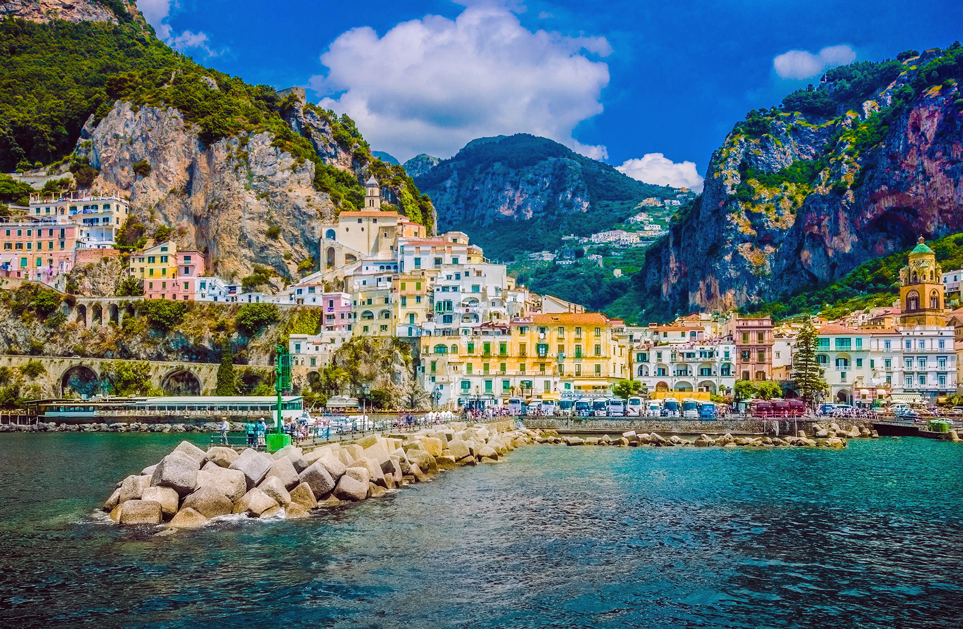 From Positano to Capri and vice versa